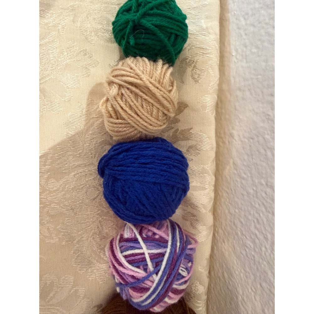 Mixed Yarn Lot Assorted Colors Variegated and Solid Crafting Knitting Crochet - Picture 11 of 11